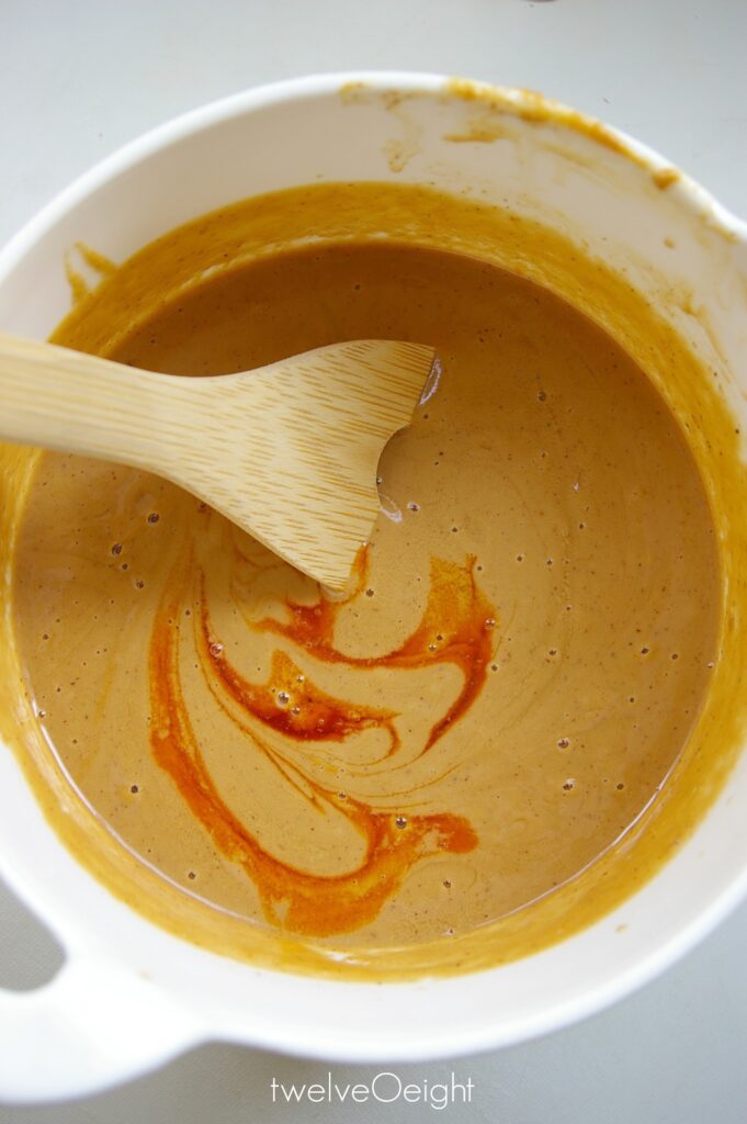 How to make peanut Sauce #peanutsauce #spicypeanutsauce #peanutdippingsauce #twelveOeight #glutenfree