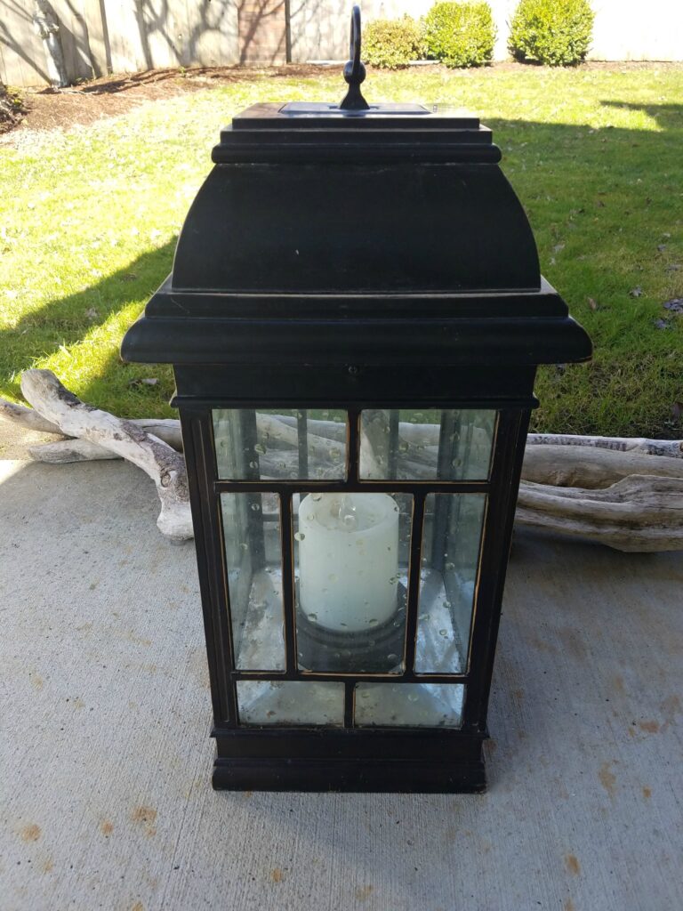 lantern before